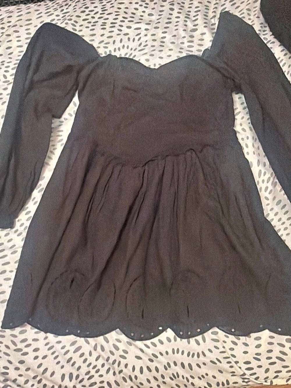 American Eagle Black Mini Dress Size Medium NWT